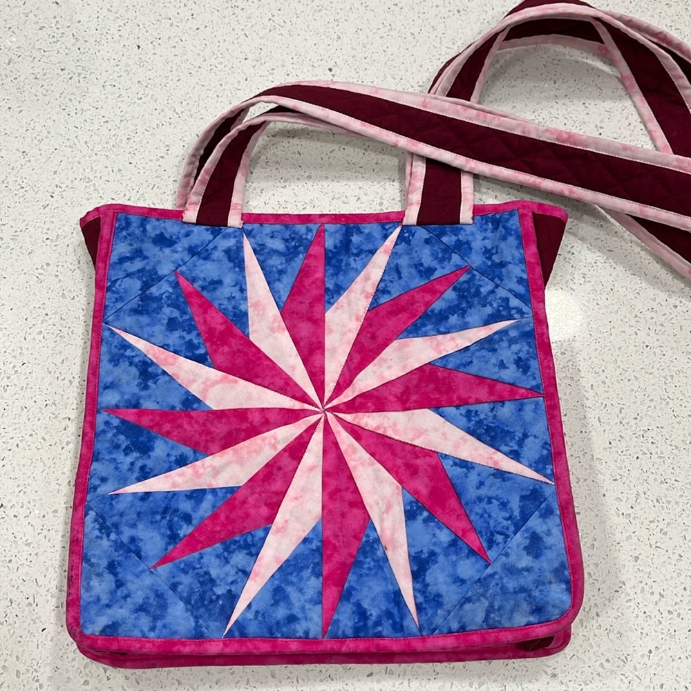 Handmade quilted bag